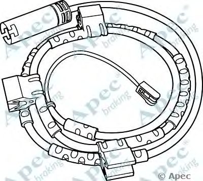 APEC BRAKING wir5234 -  Указатель износа, накладка тормозной колодки